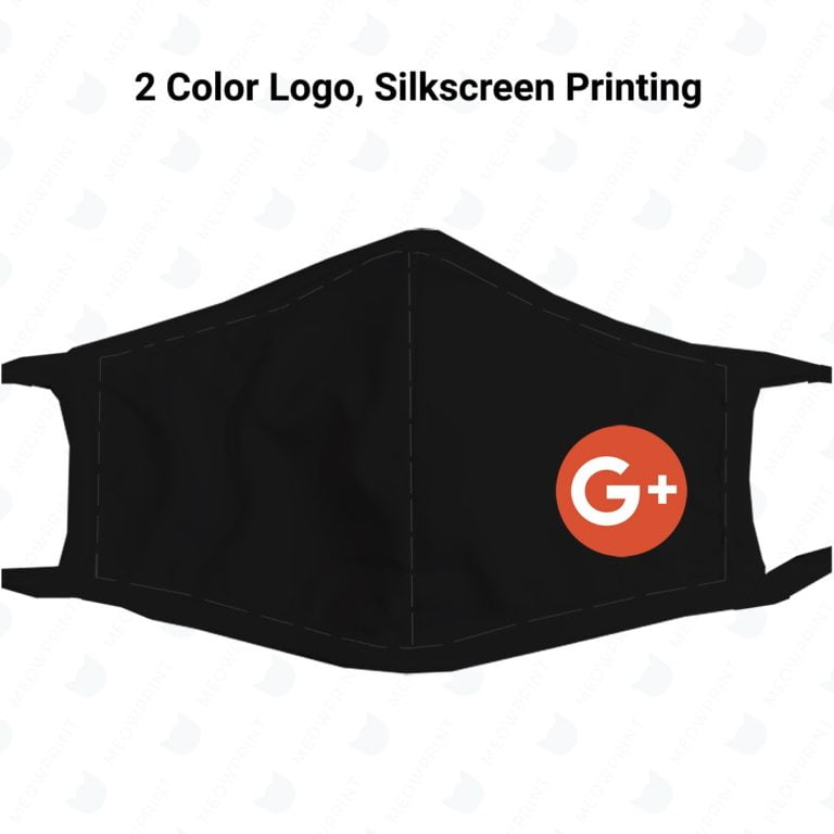 Fitted Reusable Fabric Face Mask (2 color silkscreen option) thumbnail