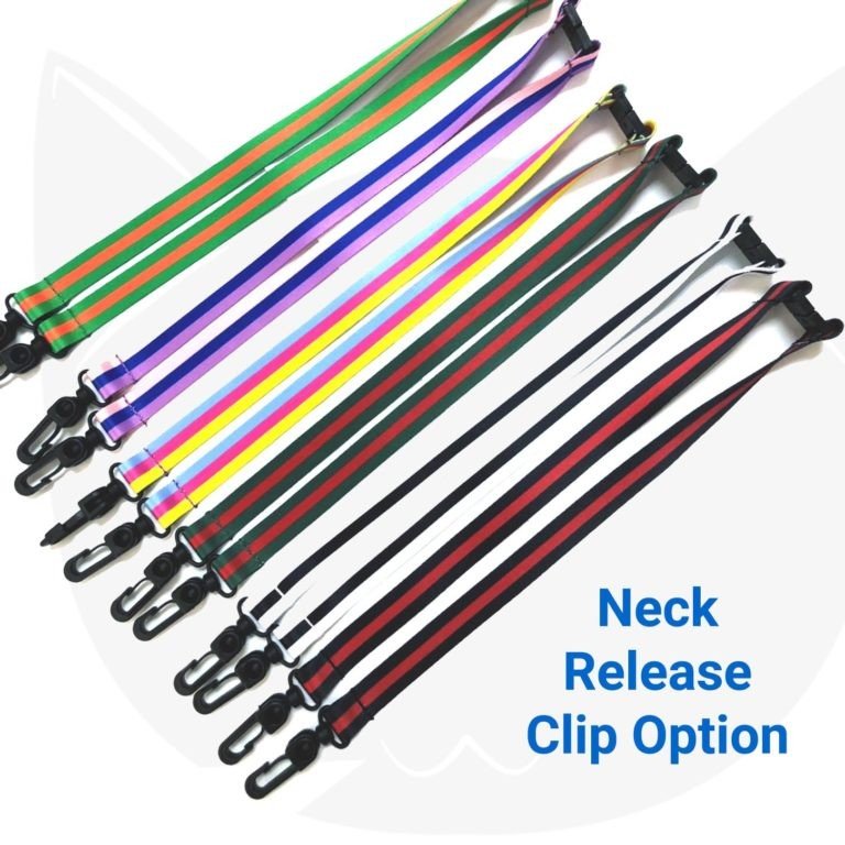 Full Color Sublimation Print Mask Lanyard model 1